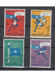 1960 SOMALIA Giochi Olimpici Roma 4 valori